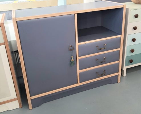 Kommode taubenblau