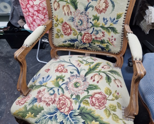 antiker Sessel