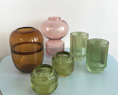 Blumenvasen Glas
